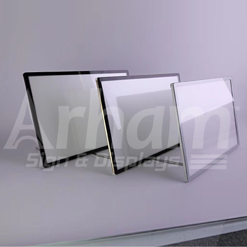 Backlit Table Top Displays